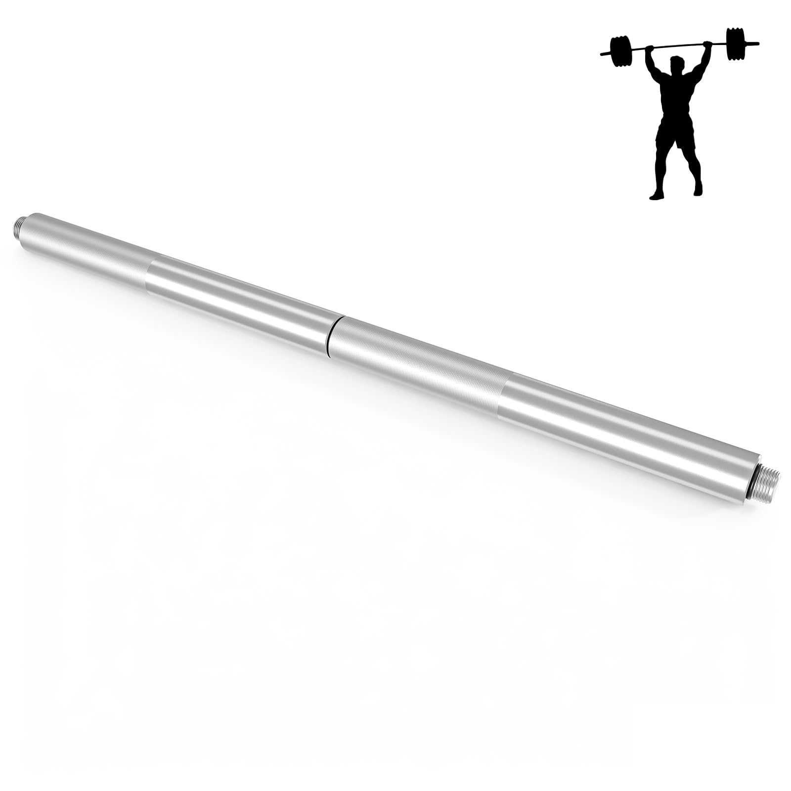 Dripex Barbell Bar 15KG/25KG/30KG Weights Lifting Bar for Women and Men Home Gym Exercise Workout