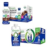 Orgain Organic & Clean Protein Shakes, Creamy Chocolate (12 Pack)