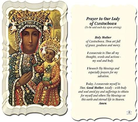 Prayer to Our Lady of Czestochowa Holy Card (Pack of 50)