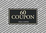 60 coupon per coppie: Buoni regalo per coppie I Regala al tuo partner il dono del tempo insieme e vivi nuove esperienze per riaccendere il tuo amore I Per più avventura, romanticismo e intimità