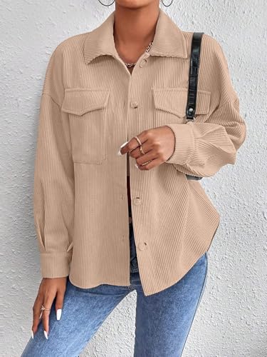 Image of GRECIILOOKS Women Poly Lycra Standard Length Oversized Jacket Korean Style Casual Outerwear | Streetwear Party Jacket with Trendy Loose Fit Casual Shirt