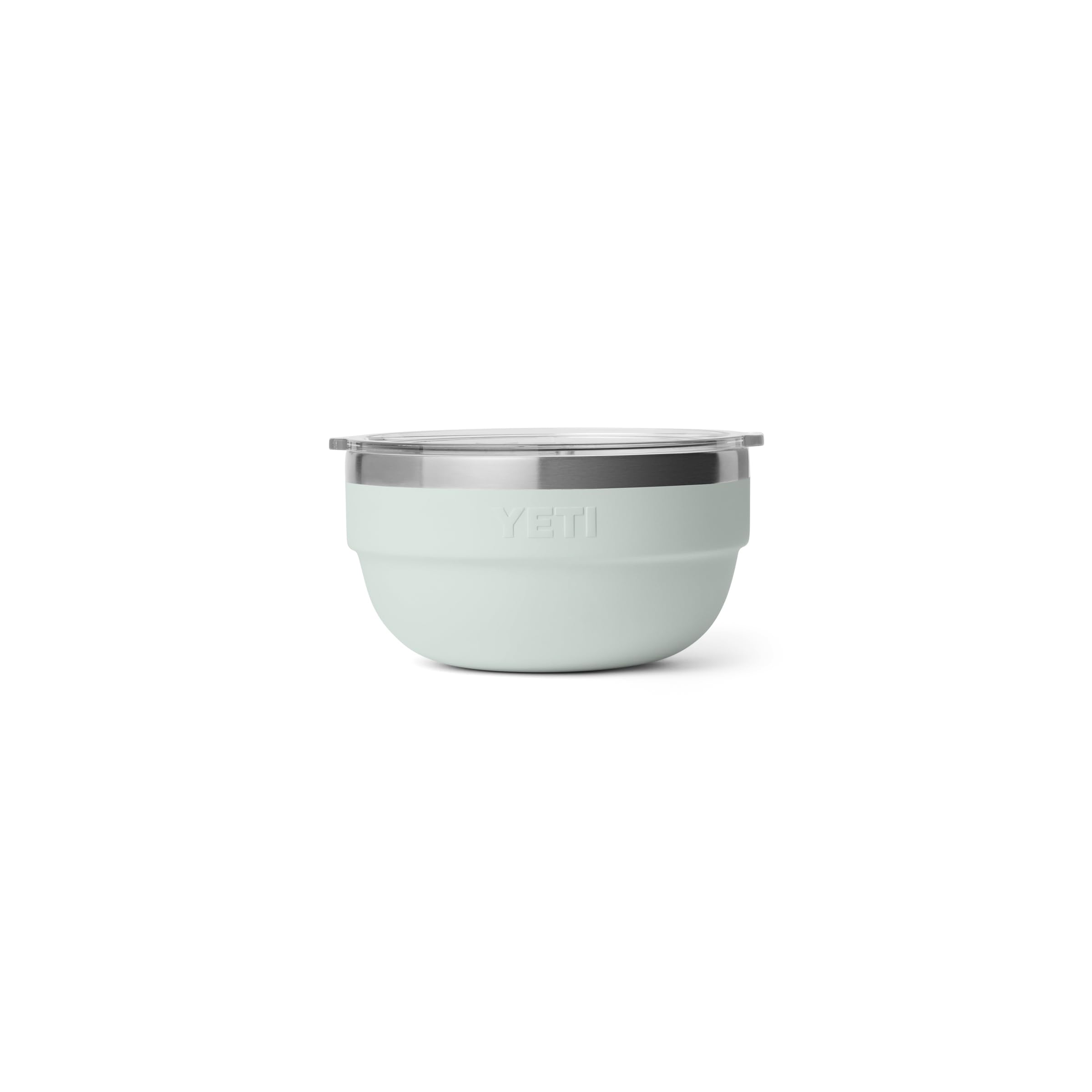 YETI Rambler Bowls, Vacuum Insulated, Stackable and Nestable Stainless Steel Bowl with Lid, 1 Quart, Ridgeline