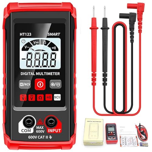 2025 New Digital Multimeter Tester,HT123 Automatic Digital Multi Testers,1999 Counts
