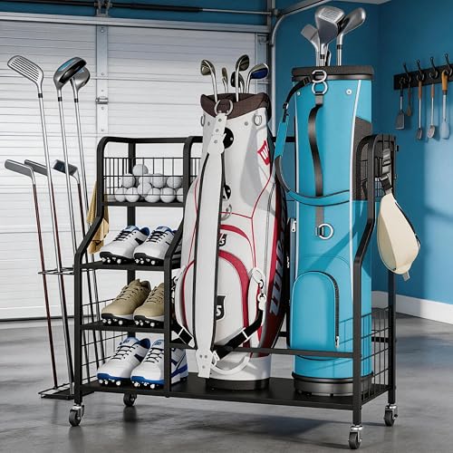 Image of APEXCHASER Golf Bag Storage Organizer