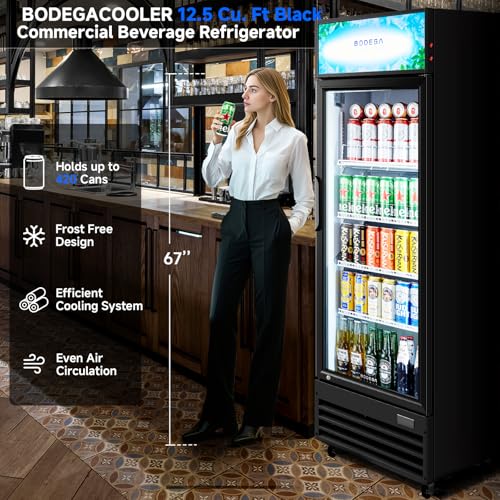 Commercial Display Refrigerator Upright