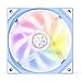 Yeston New Sakura ARGB LED 120mm,Quiet Edition High Airflow Color LED Case Fan for PC Cases, CPU Coolers,Radiators SystemComputer Case Cooling Fan (Reverse Fan) 1 Pack