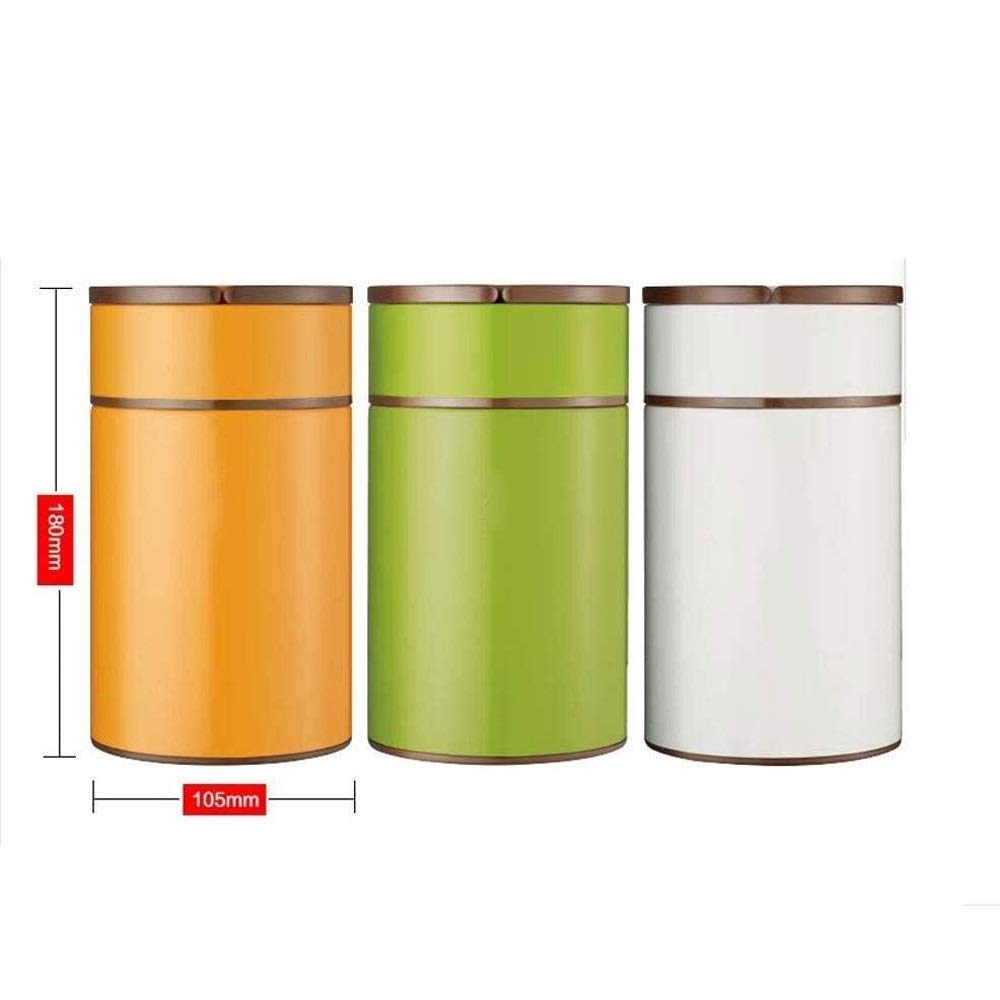 Barril de Aislamiento para lonchera; lonchera; Olla para Quemar; portátil; para Adultos, Estudiantes; solución para el Almuerzo Estilo bento de Doble Espesor Que Ofrece Durabilidad