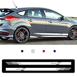 Apto para FORD Focus Zetec S.Utilizado para la decoración de carrocerías de automóviles, capotas, baúles, motocicletas y scooters. Las calcomanías Cobear para autos brindan una decoración elegante para su auto, haciendo que su auto esté lleno de encanto e impresionante.