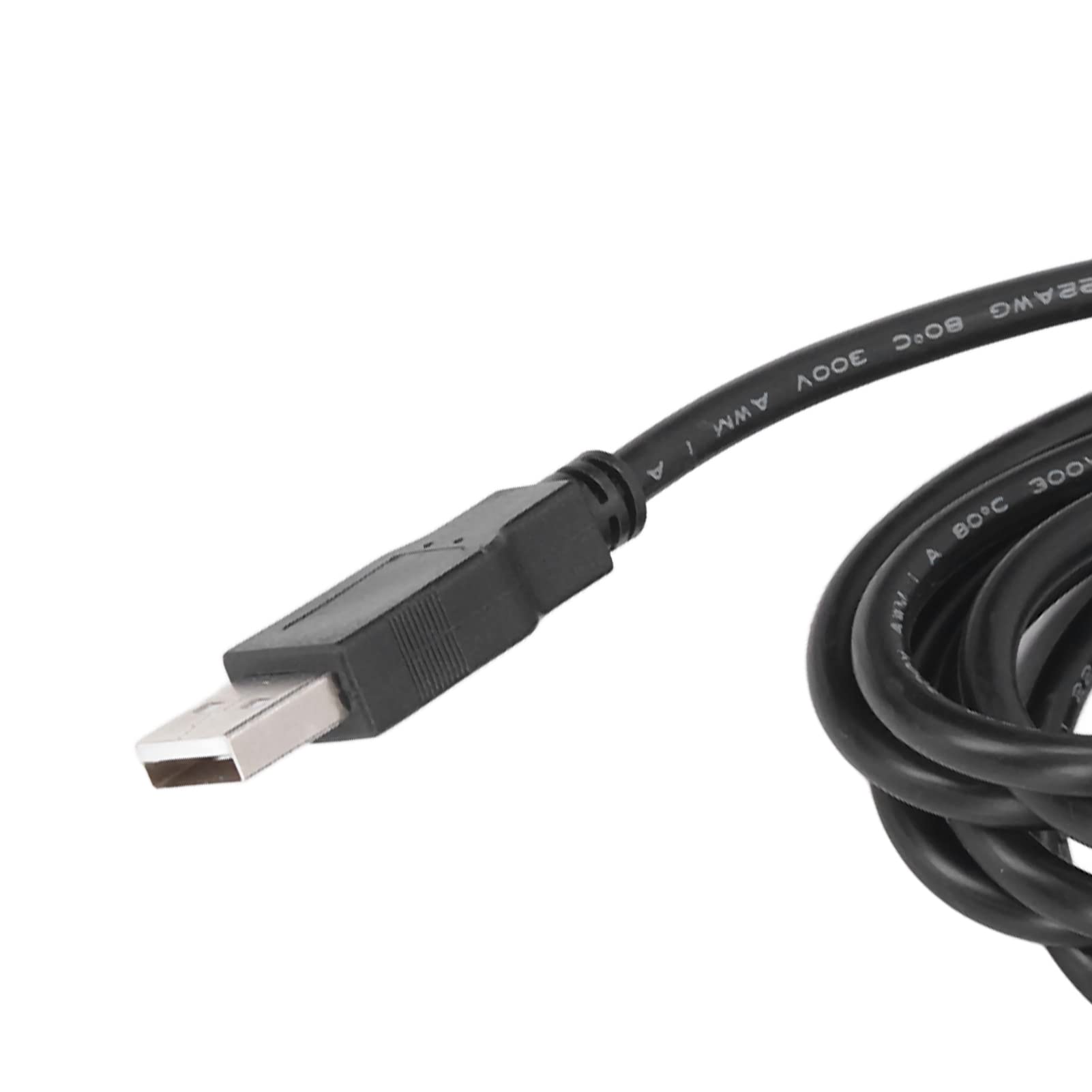 Septpenta Sofa Dual USB Ladebuchse, Einbau Power Hub, ABS Material, 2,5 M Langes Kabel, Geeignet für Den Heim und Bürogebrauch(Schwarz)