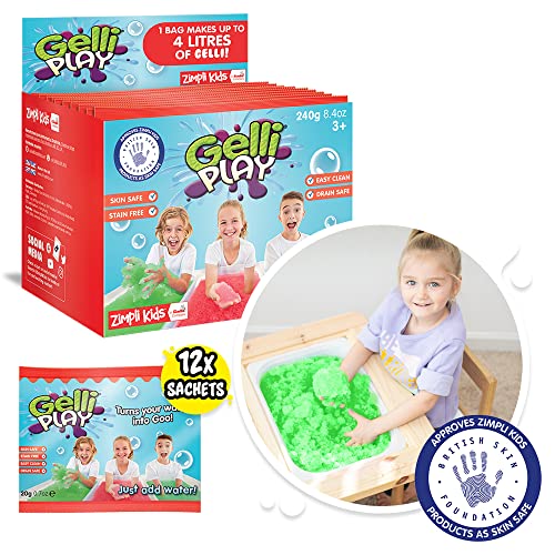 Zimpli Kids Gelli Play Foil Bags (Set of 12)