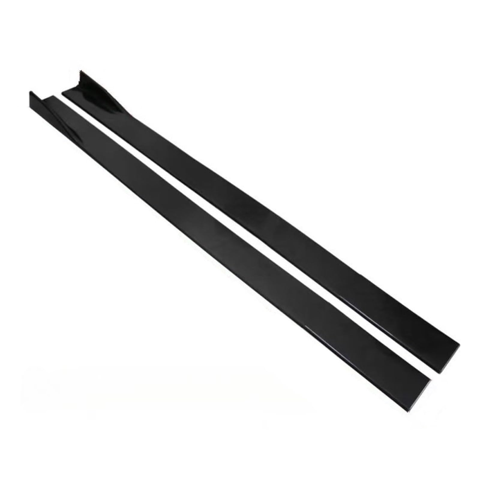 Jupe Latérale Pour VW Pour Golf 7 7.5 Pour MK7/7.5 Pour R Pour GTI Pour Line 2013-2019 Diffuseur Séparateur Latéral Inférieur Voiture Aile Latérale D'aile Jupe Latérale De Voiture(Gloss Black 2.2M)