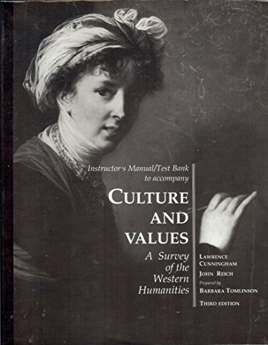 Culture and Values Im 0155008382 Book Cover