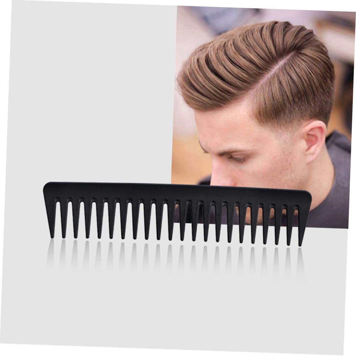 Healeved 9piezas Peine De Peluquería Vintage De Dientes Para Estilo De Cabello Masculino Peine Antiestático y Resistente Para Secado y Desenredado De Cabello Mojado o Seco