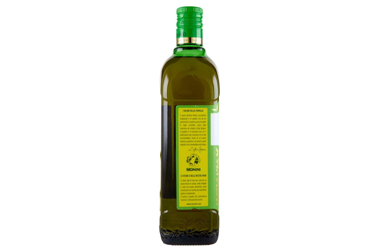 Italian Gourmet bundle für Monini Classico Olivenöl Extra Vergine 6x1L, kaltgepresst, italienisches natives Olivenöl, Küche & Salate + Italian Gourmet polpa