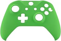 Vista 7 de eXtremeRate Green Soft Touch Front Housing Shell Case for Xbox One SX Controller, Comfortable Replacement Kit Faceplate Cover for Xbox One Wireless