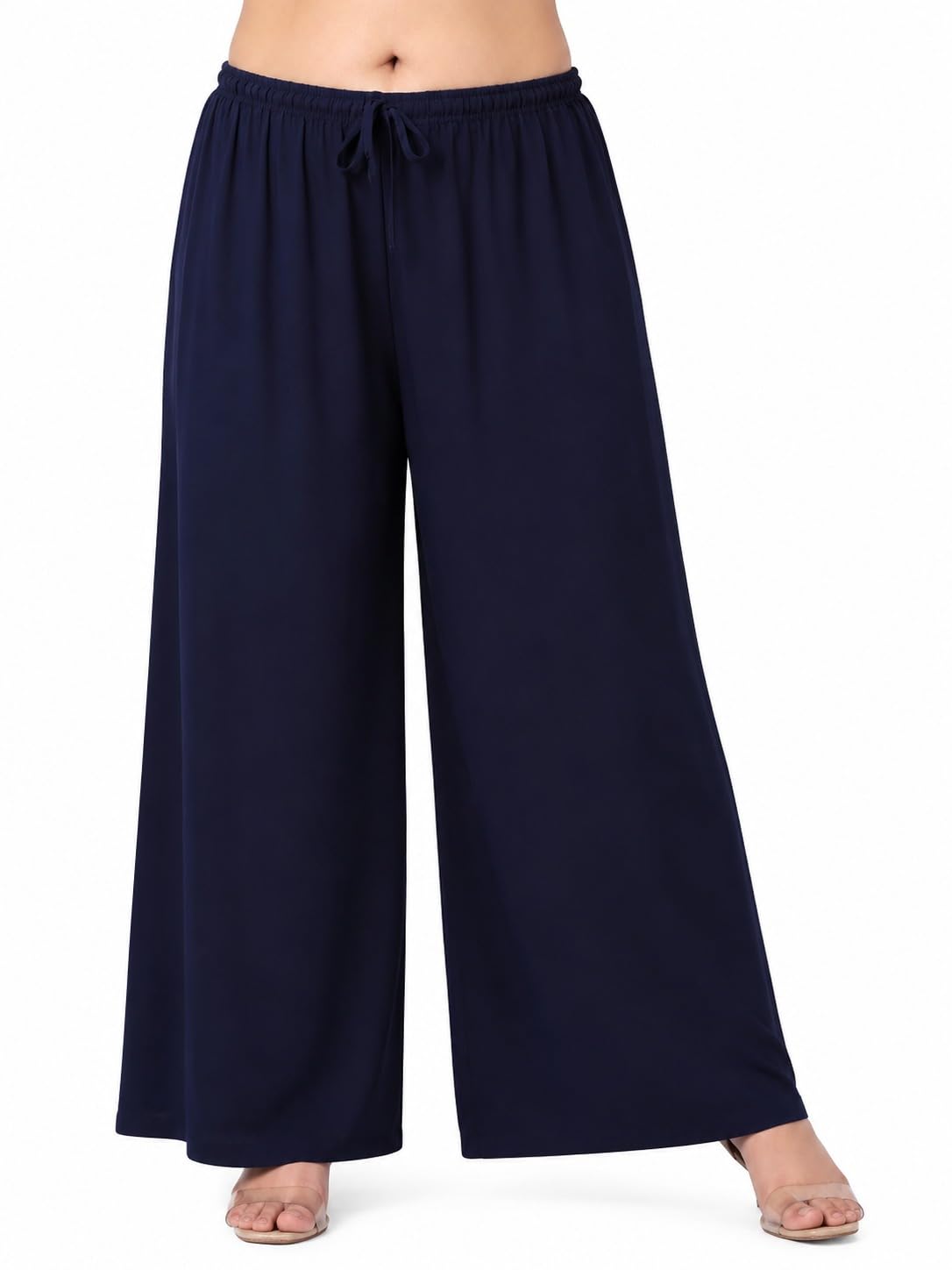 trend level Plus Size Rayon Solid Relaxed Loose Fit Palazzo for Women's and Girls (Available Size S,M,L,XL,3XL,4XL,5XL,6XL,7XL,8XL,9XL,10XL,-picture-33