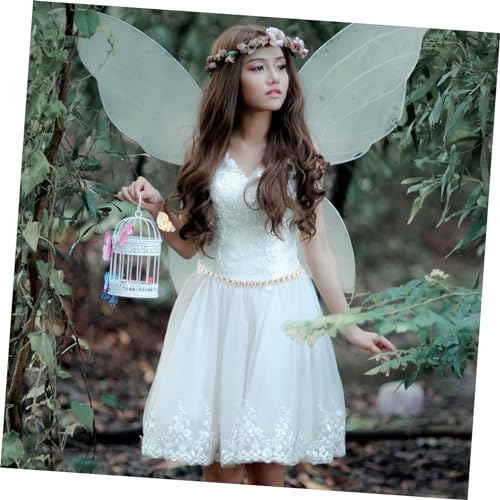 VALICLUD Elegant Pearl Waist Chain Belt for Women Adjustable Shell Decor Accessory Suitable for Dresses and Casual Wear Long Chain Design4