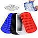 Mini Bacs à Glaçons 4 Pcs Forme De Glace Pilée Forme De Cube De Glace Bac à Glaçons Empilables Moule à Glaçons En Silicone 160 Grille Pour La Maison Cuisine Bar Party Drinks Rouge Bleu Noir Blanc