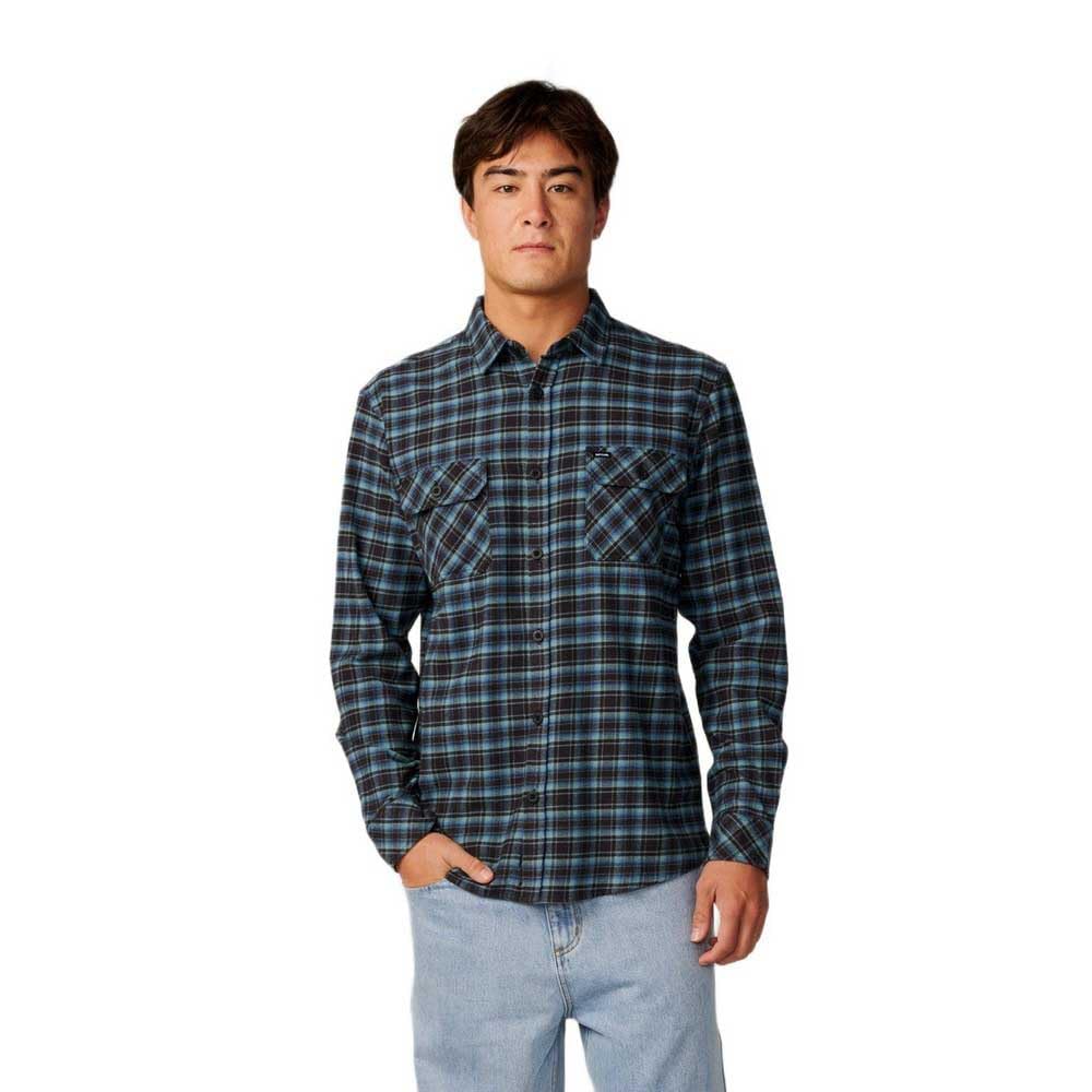 RIP CURL Camicia A Maniche Lunghe Classic Surf Checked in Flanne M