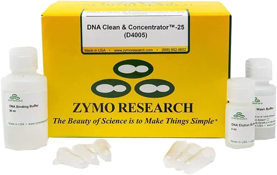 DNA Clean & Concentrator-25 (50 Preps) w/Zymo-Spin II Columns (Uncapped)