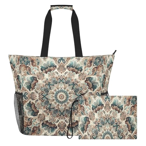 Sac de plage pour femme grand fourre-tout léger de voyage gym