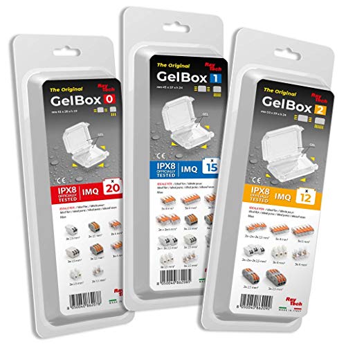 Raytech Gelbox 1 mini boîtier d'isolation gel multicolore pack de 15 - 2