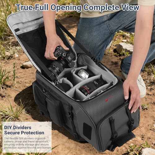 Mochila para cámara STARTRC 40L profesional miniatura 7