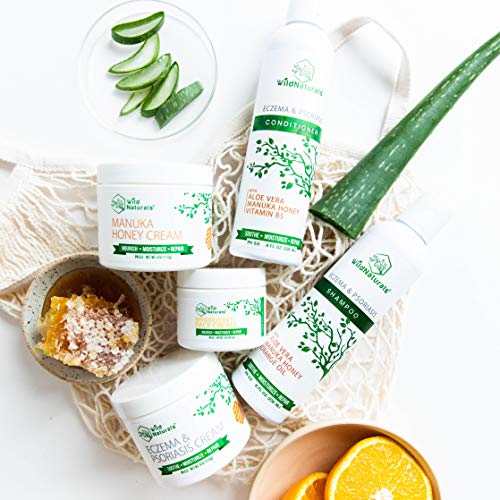 Sulfate Free Shampoo And Conditioner Set With Manuka Honey - Moisturizing Shampoo And Conditioner For Itchy Dry Scalp - All Natural Dandruff Shampoo And Conditioner - Curly Hair And Color Safe Shampoo #TOP5