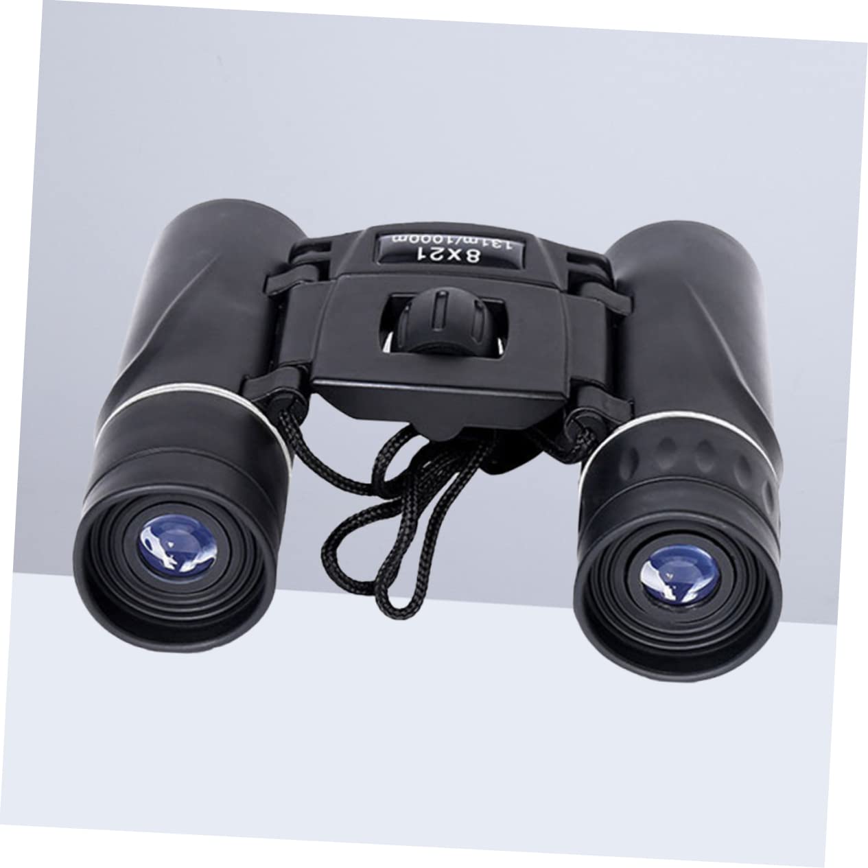 Artibetter 2piezas Binoculares Compactos Plegables Impermeables Senderismo Camping y Conciertos Telescopio De Mano Portátil Negro