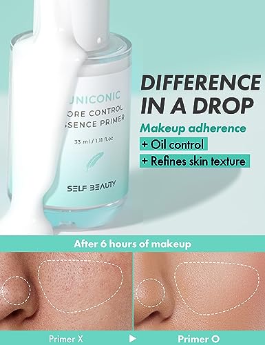 Self Beauty B08BWQ8864 Selfbeauty Uniconic Pore Blurring Face Serum To Primer Moisturizer In One 1.01Fl.Oz thumb #3