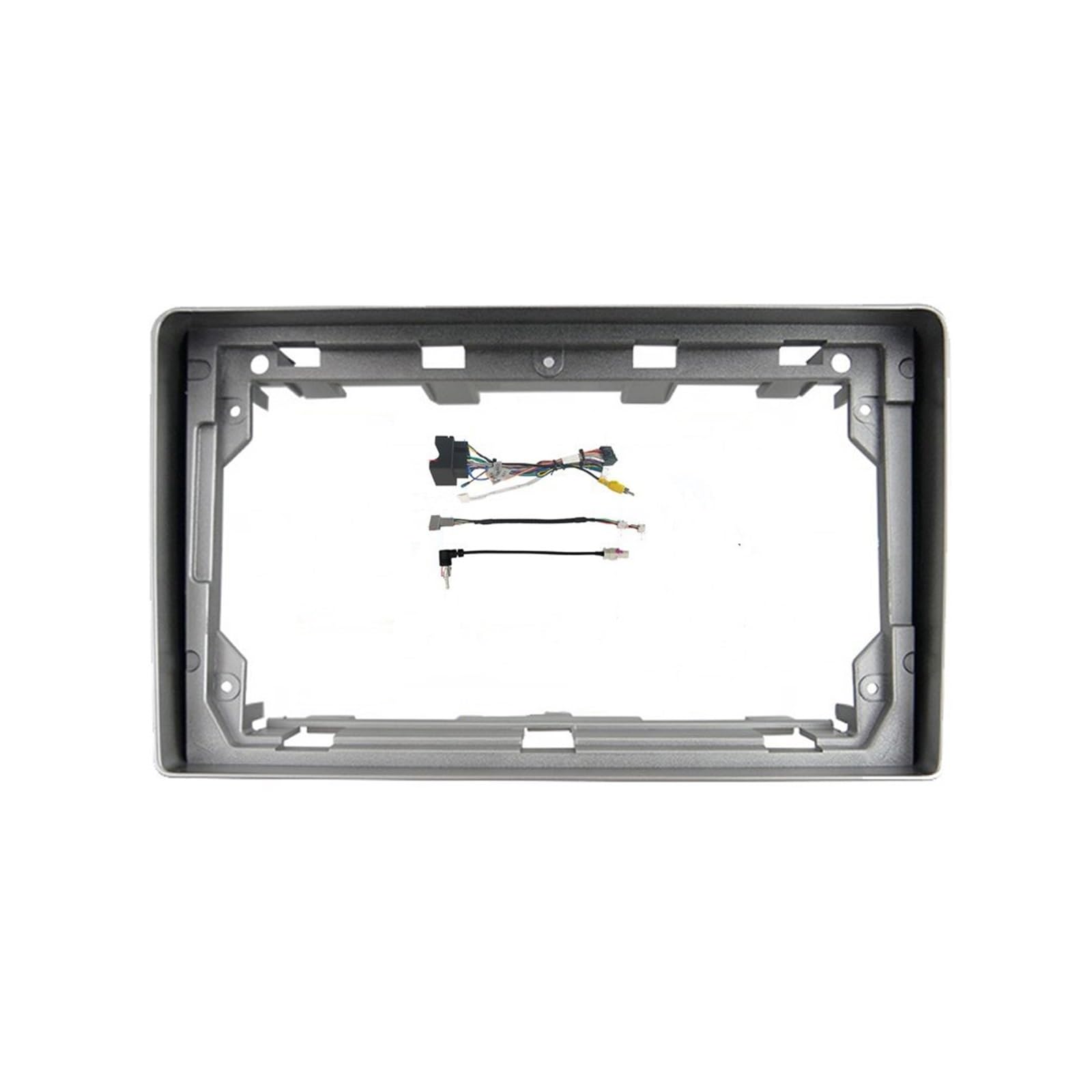 2 DIN para Peugeot 207 307 para Expert para Partner Radio Fascia Reproductor Audio Estéreo para Panel DVD Kit Tablero Marco Soporte Marco Radio Coche Radio