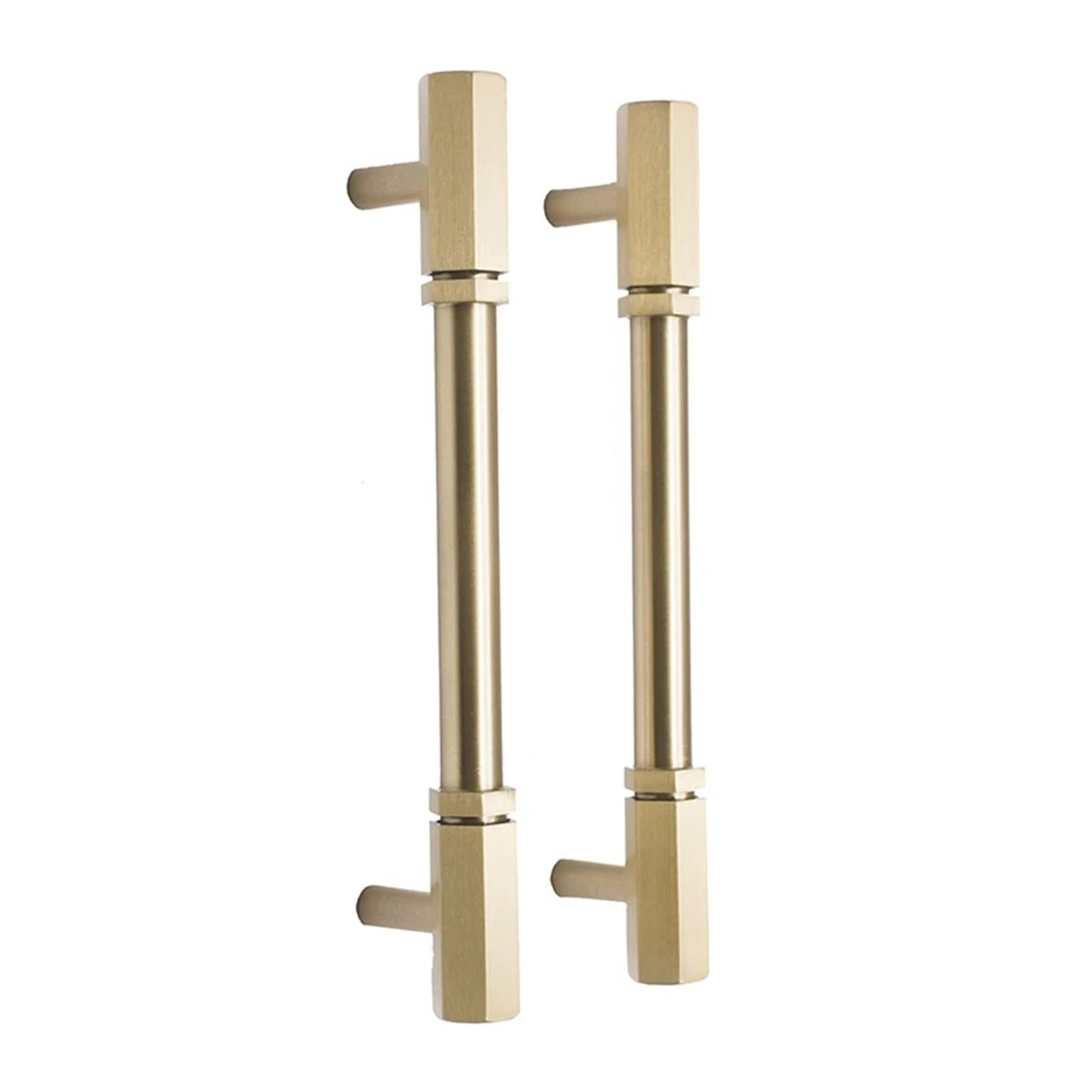 Manijas de barra en T para gabinetes de cocina de 128 mm (1 unidad)