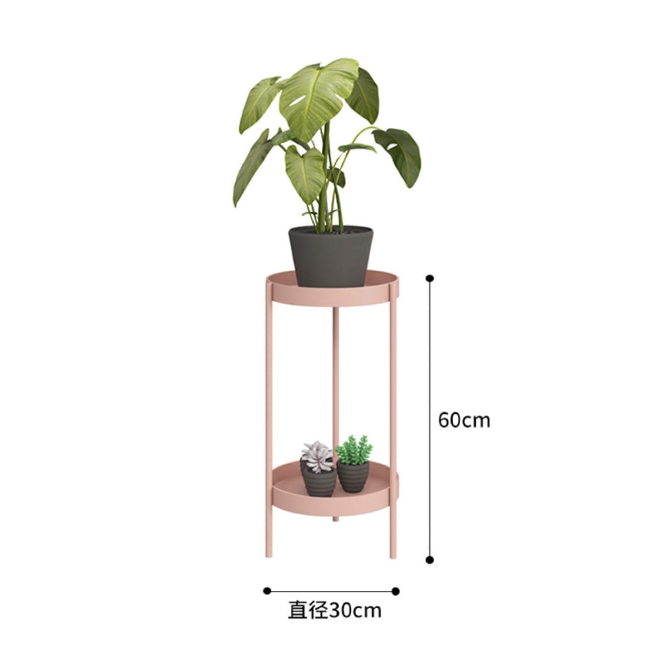 Amazon.co.jp: MJKQ9 プランタースタンド タワー 2段 スタイル2