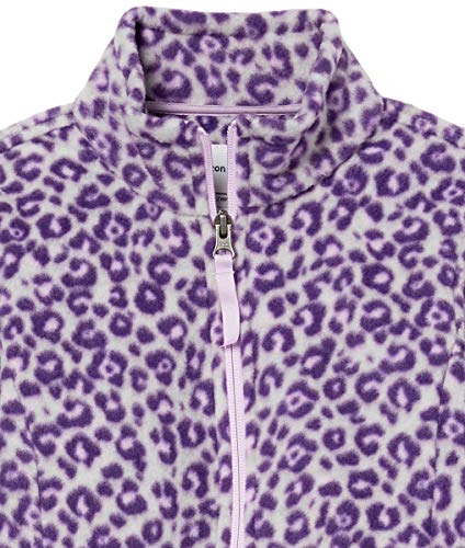 Image of Amazon Essentials Girls and Toddlers' Polar Fleece Full-Zip Mock Jacket, Insulated