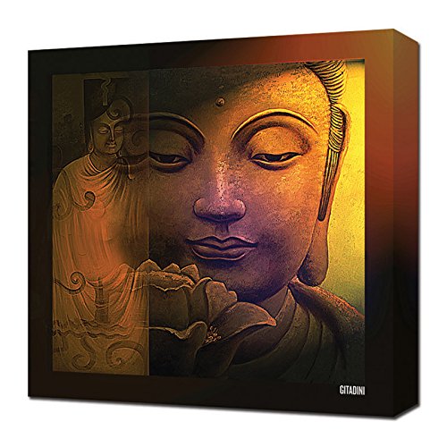 Gitadini Canvas Wall Art - Buddha Collage