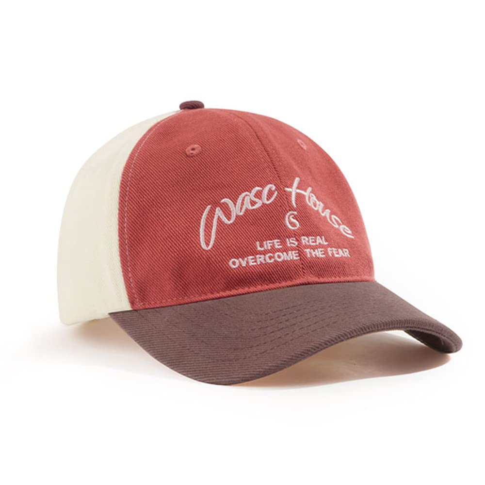 CLAPE Unstructured Soft Cotton Cap Outdoor Cap Washed Strapback Cap Embroidered Hat Cap Classic Vintage Dad Hat