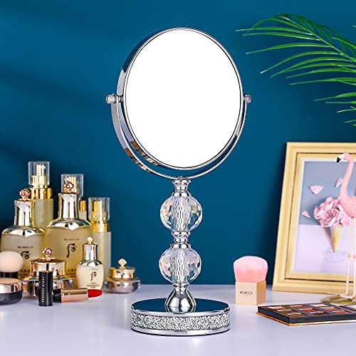 Espejo de Maquillaje Redondo Hanjue 360° con Aumento miniatura 2
