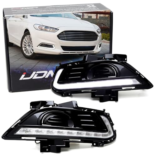 Lámpara LED Diurna para Ford Fusion 2013-16 miniatura 1
