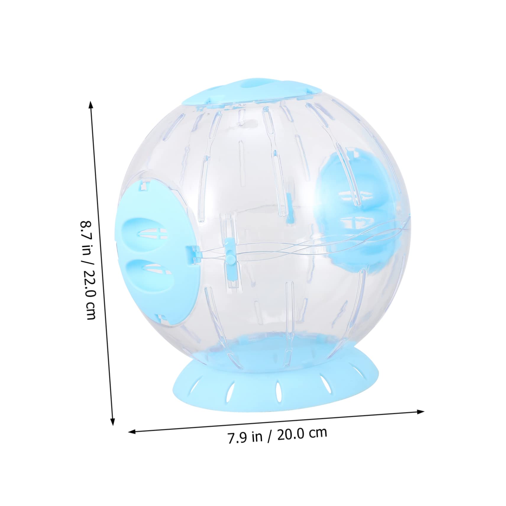 UPKOCH Hamster-trainingsball für Haustiere Laufball für Hamster und Mäuse Transparentes Spielzeug zum Bewegen