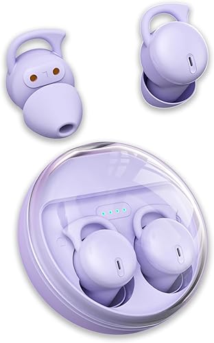 Miniatura 1 de Audífonos invisibles para dormir, cómodos auriculares inalámbricos con bloqueo de ruido, Bluetooth para dormir de lado, mini brotes de sueño más
