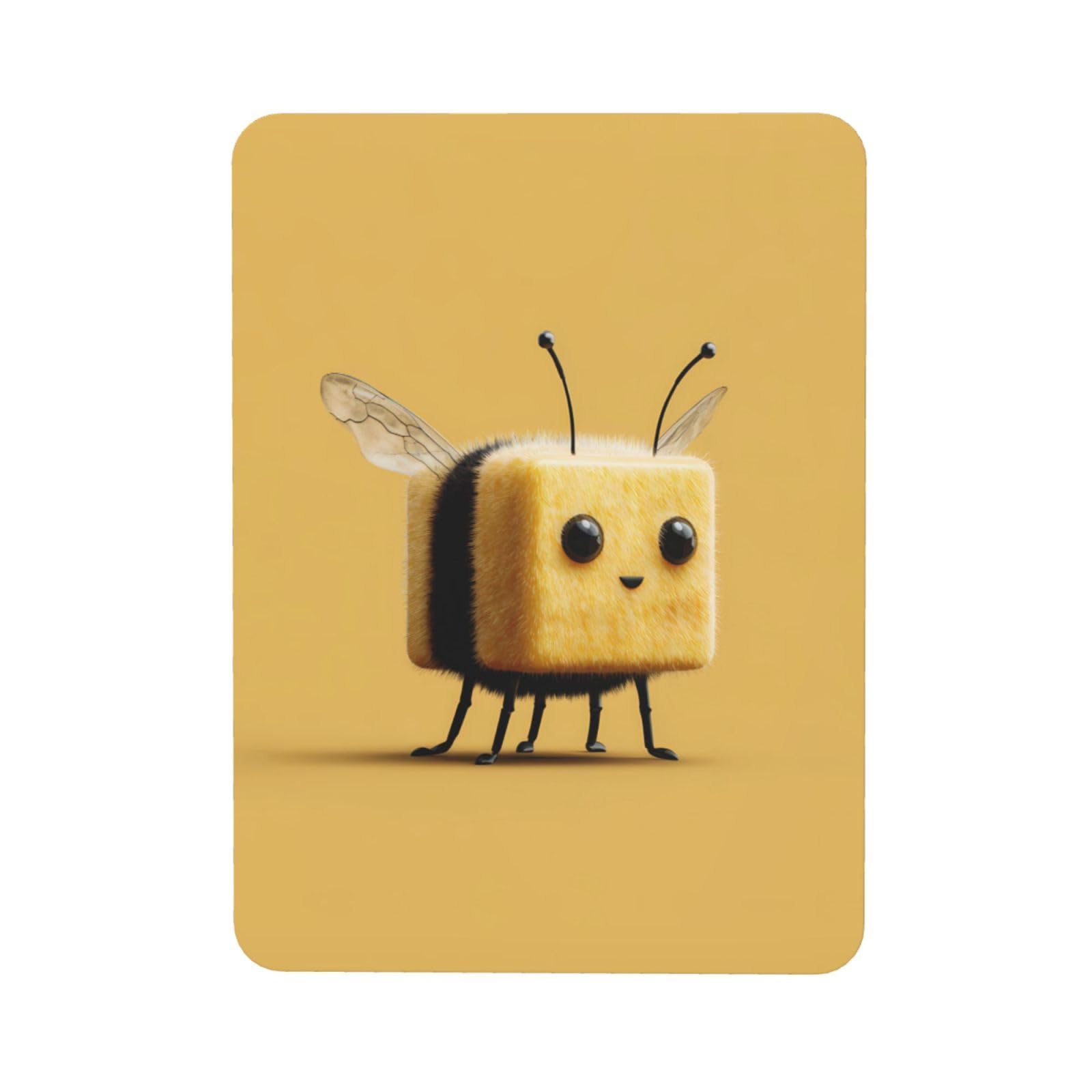 Cute bee Soft Magnetic Refrigerator Magnets with Creative Printing, Decorative Magnetic Stickers