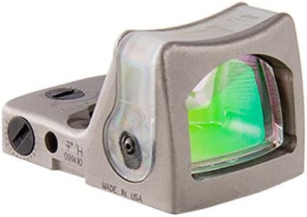 Trijicon RM05-C-700065 RMR 9 MOA Dual-Illuminated Amber Dot Sight, Nickel Boron