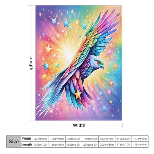 Flannel couvertures douce moelleuse au motif aigle avec finitions soignées pour home office - 6