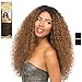 Produktbild Sensationnel EMPRESS SWISS LACE WIG LACE FRONT EDGE KELLY 4x4 Silk Base Elegante Kunsthaar Perücke, Farbe:1B (natürlich schwarz)