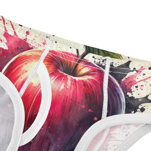 ODAWA Artistic Fruit Cotton Toddler Underwear, Tag-Free Comfort 2T Boys Underwear4