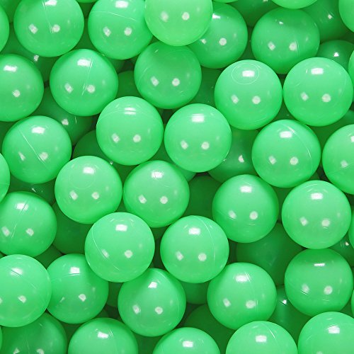 Image of PlayMaty Ball Pit Balls - Plastic Ball Kids Swim Pit Fun Toys Balls 2.75inches with Storage Bag for Baby Playhouse Pool Birthday Party Decoration