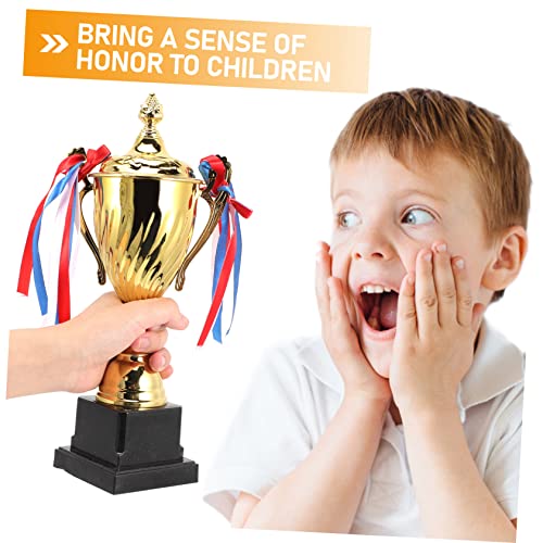 BESPORTBLE Presente De Tênis Troféu De Vencedor Troféu De Festa De Metal Troféus De Espólio Para Cri