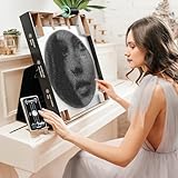 RingString- String Art Fadengemälde DIY | personalisiertes Geschenk | eigenes Bild als Garnportrait | Wunschmotiv | Wandbild (Maxi 50x50 cm)