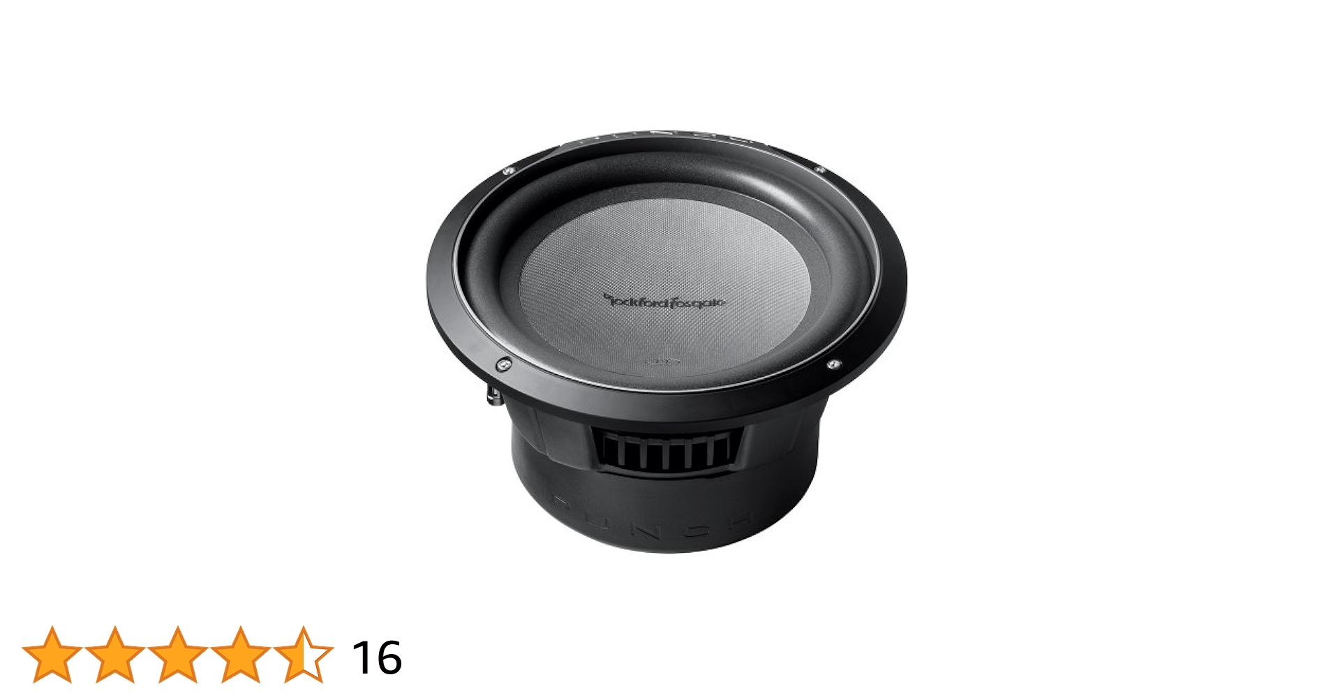 Amazon.co.jp: Rockford Fosgate Punch P1 P1S410 10インチ 150