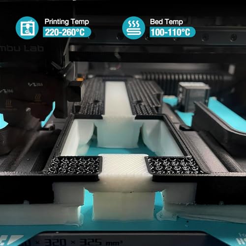 Image of YXPOLYER Breakaway Support Filament 1kg 1.75mm with Upgraded PC Reusable AMS-Compatible Spool, Solvent-Free Support Material for PETG, Nylon, PA-CF, PPS, PC-CF, and More Engineering-Grade Filament